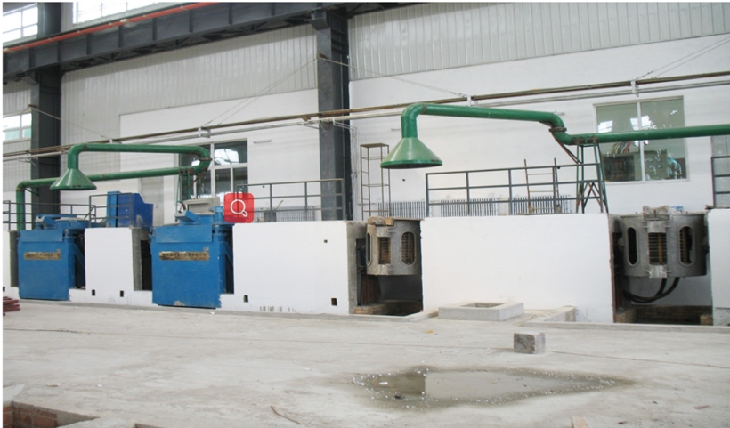 3-ton and 5-ton medium frequency furnaces