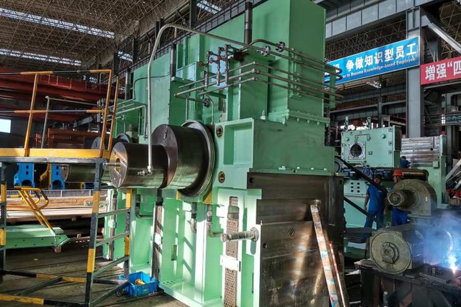 Rolling-cut cut-to-length shear