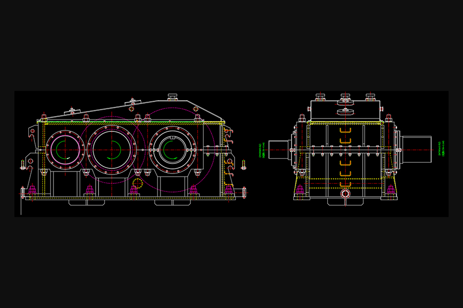 Hot Rolling SMS 1700 Main Gearbox